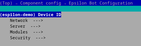 menuconfig